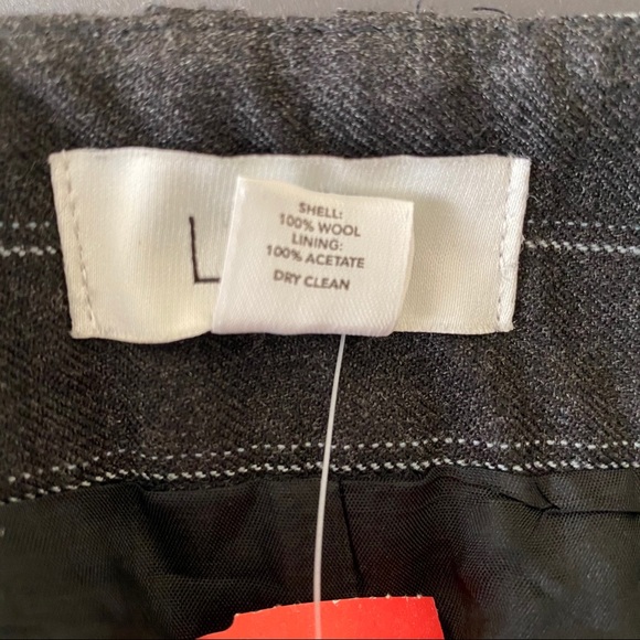 Ann Taylor LOFT 100% Wool Straight Pants Size 0 - Picture 6 of 6